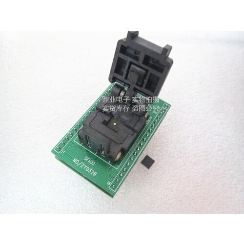 Clamshell ZY032B QFN32 IC Burning seat Adapter testing seat Test Socket test bench in the stock
