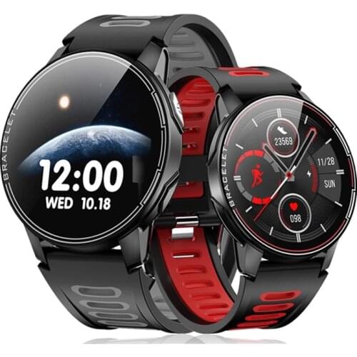 10pcs L6 Smart Watch IP68 Waterproof Sport Men Women Bluetooth Smartwatch Fitness Tracker Heart Rate Monitor For Android IOS