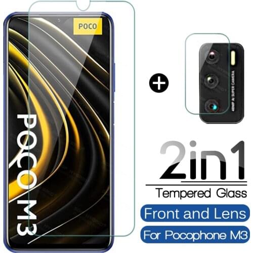 Camera glass for xiaomi poco m3 pocom3 screen protector lens film for redmi poxo poko foco litte m3 light armored shield glas