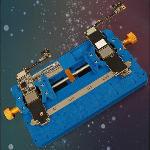 Universal Motherboard PCB Holder Jig Fixture for iPhone Motherboard CPU IC Chips A8 A9 A10 A11 A12 NAND PCIE Repair Tools Kit
