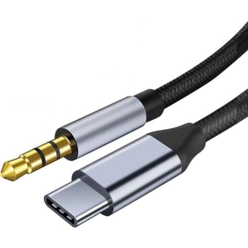 USB C to 3.5mm AUX Headphones Type C 3.5 Jack Adapter For Huawei Mate 20 Pro P30 Oneplus 7 pro Xiaomi Mi 6 8 9 SE Audio Cable