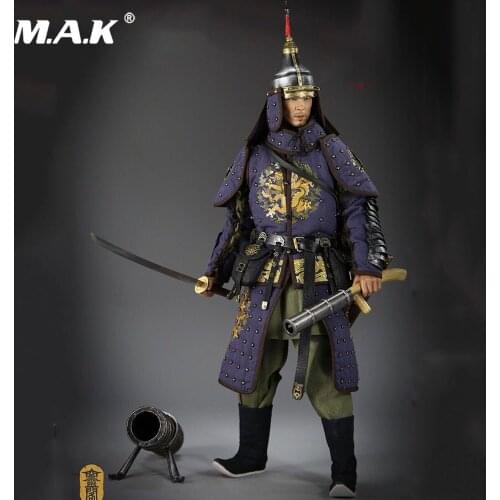 In Stock KLG-R016 1/6 Scale Collectible Full Set Deputy General of Liaodong Guan Ning Cavalry Action Figure Model for Fans Gifts