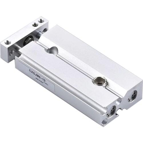 High quality CXSJ series CXSJM6-20 bore 6mm stroke 20mm slide bearing compact air cylinder dual rod air cylinder CXSJM6*20