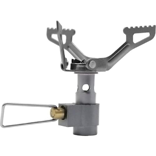 100pcs BRS-3000T Portable Folding Titanium Stove BRS Ultralight Camping Outdoor Gas-Burner Cooking Stove Miniature Portable