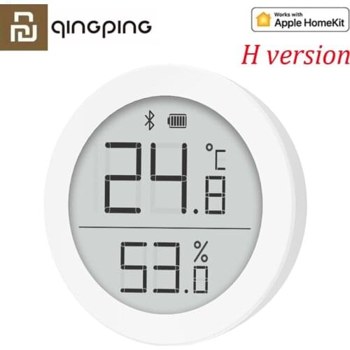 Cleargrass Qingping Bluetooth Thermometer Hygrometer Temperature and Humidity Sensor Supports for Apple Siri and HomeKit