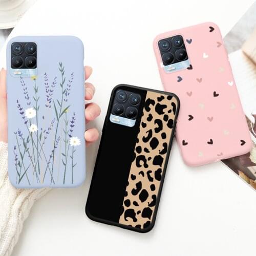 For OPPO Realme 8 Pro Case 6.4" Fashion TPU Phone Fundas For OPPO Realme 8Pro Butterfly Protective Soft Silicone Back Cover Bags