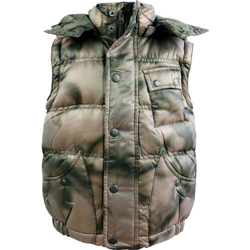 Children Winter Spring Wasitcoats Children Hoodies Coats Kids Vest Boys Hooded Jackets Thicken Waistcoat Outwear Clothes 4C0576