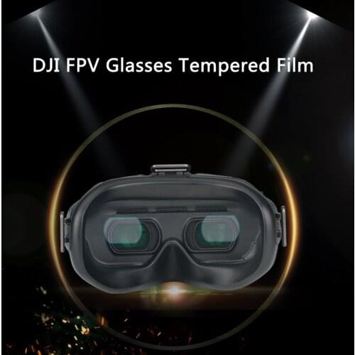 DJI FPV Glasses Tempered Film for DJI FPV Combo Easy To Stick Drop-proof Water-proof Glasses Film for DJI FPV Accessories