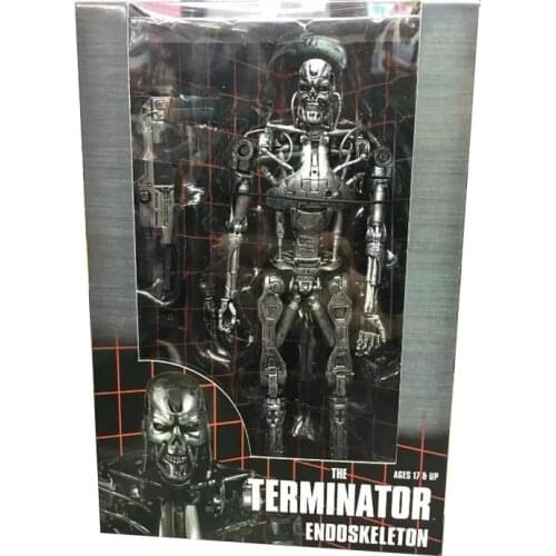 18cm The Terminator Endoskeleton T800 T1000 PVC Action Figure Collectible Model Toy dolls for Children Gifts
