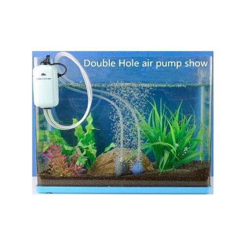 Good quality 2.5W silent Aquarium Air Pump,Fish Tank Oxygen Air Pump with bubble stone aerator, pipes, suction cup,check valve