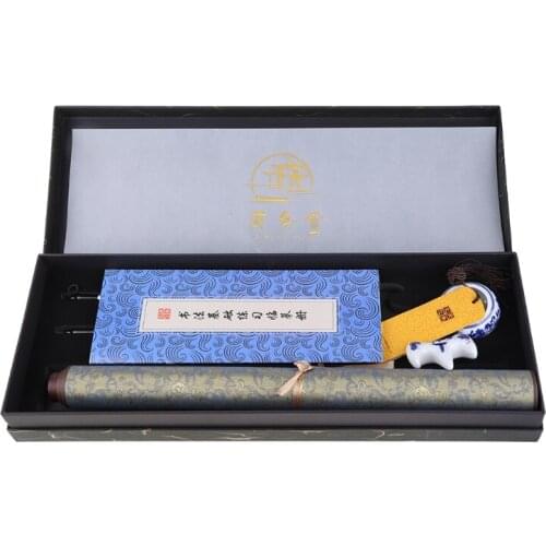 Reusable Chinese Calligraphy Magic Water Writing Cloth Brush Pens Copybook Set