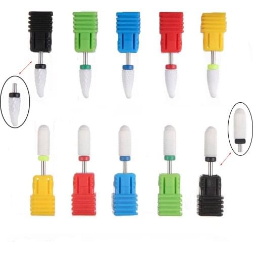 HOT New Ceramic Acrylic Electric Nail Drill Harmless And Safe To Remove Clean Gel Easy To Carry With 3/32 "Handle Size"