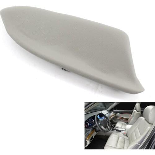 Left Door Panel Armrest PU Leather fit for Honda Accord 2008-12 Grey Quality Sedan