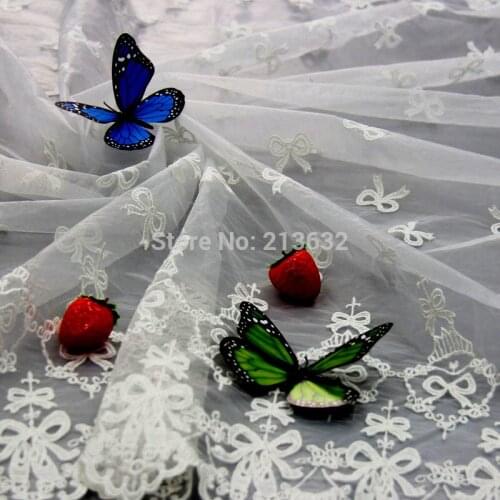 POp76-73 textile fashion boutique Eugen yarn embroidered cloth fabric glass yarn cotton fabric accessories lace fabric sewing