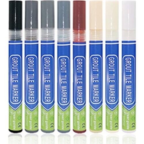 Home Tile Gap Repair Pen Special Beauty Sewing Tile Floor Repair Pen Anti Mold Beauty White Mortar Marker Household Cleaner Tool