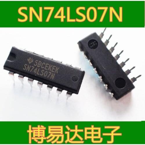 SN74LS07N DIP-14 74LS07