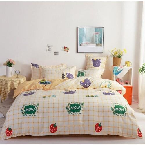 Modern Geometric print bedding King Bedding Sets Comfortable Duvet Cover Set Bedroom Pillowcase Duvet Covers 3/4 pcs Bed Set