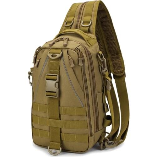 Sports Men Tactical Hiking Backpack Chest Bag Military Camouflage Fishing Shoulder Sling Climbing Camping Mochila Militar