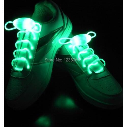 Halloween LED shoelace Fashion fluorescent, noctilucent shoelace Music Festival night light clothes party night runner gafas led