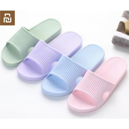 New Youpin slippers soft ladies mens childrens sandals non-slip home shower slippers childrens casual slippers smart home