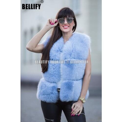 TOPINEUP Natural Fur Coats