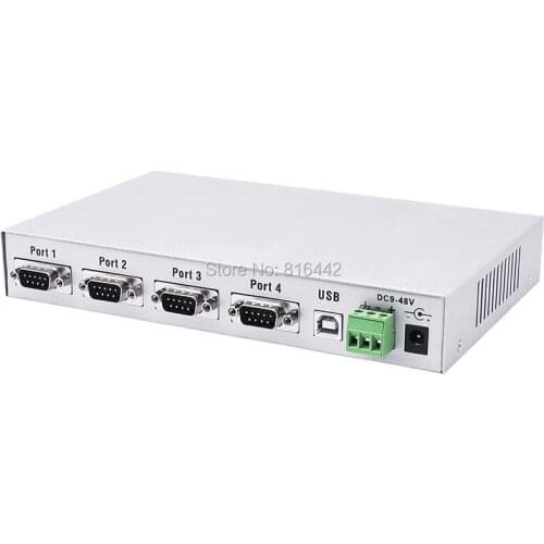 4 port rs232 converter usb to serial converters 4 port usb to DB9 com converter RS232 hub converter