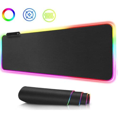 XXL Large Gaming Mouse Pad Computer Mouse Pad RGB Mouse Pad Mousepad RGB XL Mousepad Gamer Mousepad Keyboard Pads USB Mause Mat