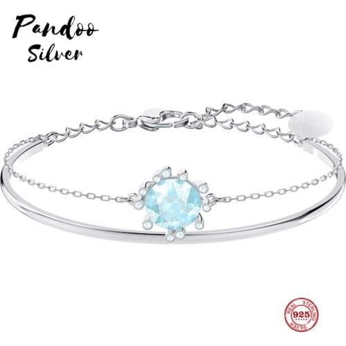 CRALAYSHE Blue Bracelets