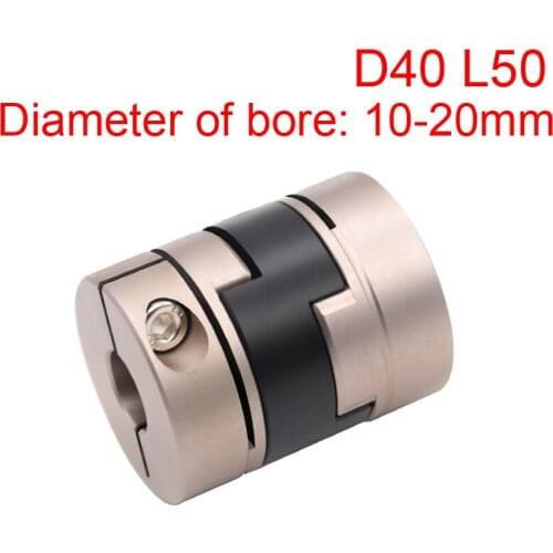 D40 L50 10-20mm oldham coupling double slider coupling Oldhams coupling cross slide coupler Synchronous drive universal