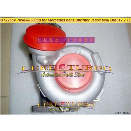 GT2256V 709838 709838-0005 709838-0003 709838-0001 A6120960399 Turbo For Mercedes Benz Sprinter 216CDI 316CDI 416CDI OM612 2.7L