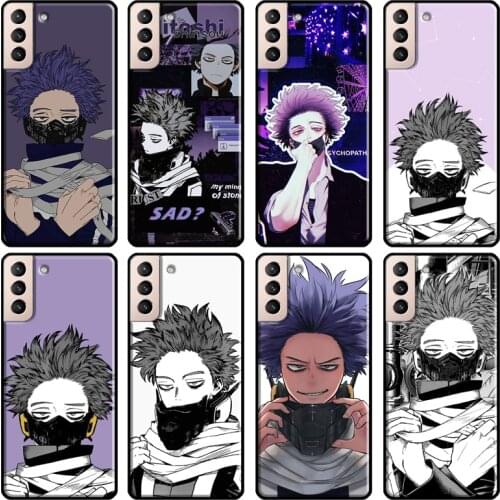 Hitoshi Shinso BNHA Anime Case For Samsung Galaxy S21 Ultra S10 S8 S9 Note 10 Plus Note 20 S10e S20 FE Phone Cover