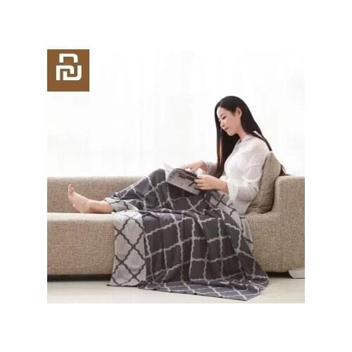 Youpin Cotton knit blanket Fine and soft quilt Warm and comfortable Air conditioning Knitting blanket For baby Child family