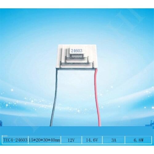 15*20*30*40mm four-layer refrigeration sheet TEC4-24603 electronic cooling sheet cold surface -45 degrees