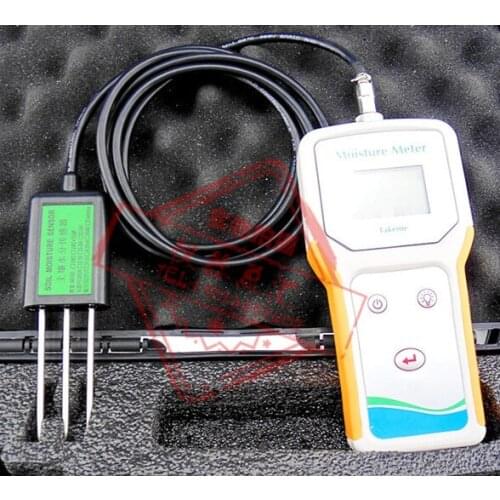 Soil moisture meter, moisture detector, analyzer, measurer, sensor