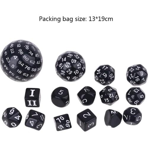 Multiple Sides Combinations Dice Spherical Square Acrylic Dice for Table Board Wholesale Dropshipping