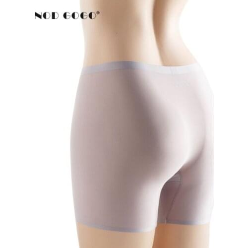 New high-end Womens Intimates Underwears Lady silky breathable thin Safety Short Pants Girls' summer Necessary shorts