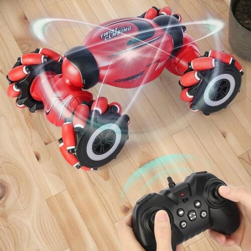 RC Car Remote Control Drift Vehicle Twisting Off-Road Dancing Music Machine For Radio-controlled Gesture Induction Kids Toys Boy