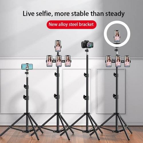 Adjustable Selfie Stick Tripod For Phone Camera Ring Light Stand Universal Stand Phone Holder