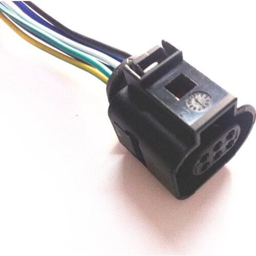 1/5/10/20/50/100pcs/lot Connector 6-way Socket Housing For eg LSU 4.9 wideband sensor Wire Harness Cable Pigtail
