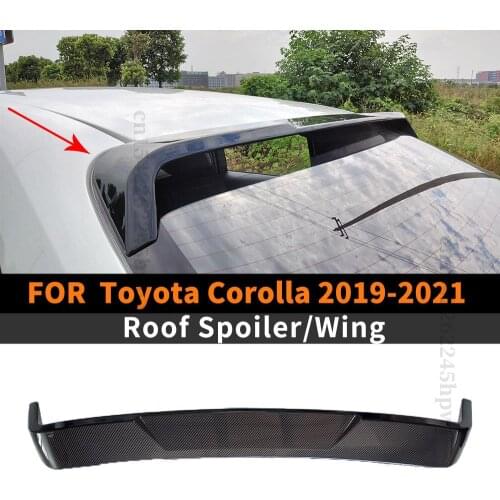 Splitter Diffuser Body Kit Roof Rear Spoiler Wing Modified Styling Racing Sport Boot Lip For Toyota Corolla 2019 2020 2021
