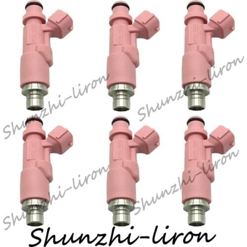 6pcs Fuel Injector For Toyota 3RZ Land Cruiser 2.4 2.7 Prado Oem 23250-75080 23209-79135