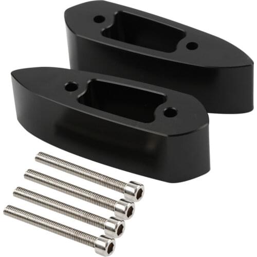 1.25" 32mm Mirror Extenders Risers Adaptor For Yamaha YZF R3 R25 2014-2017 2015