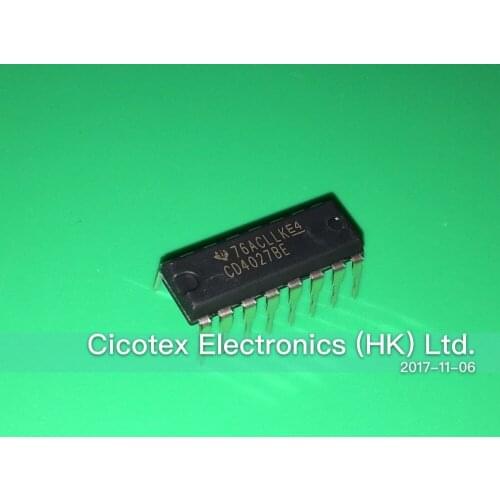 10pcs/lot CD4027BE DIP16 IC JK TYPE POS TRG DUAL 16DIP CD40278E
