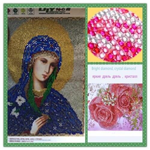 2019 DIY 5D needwork diamond embroidery crystal diamond painting diy diamond painting round painting pattern rhinestone for gift