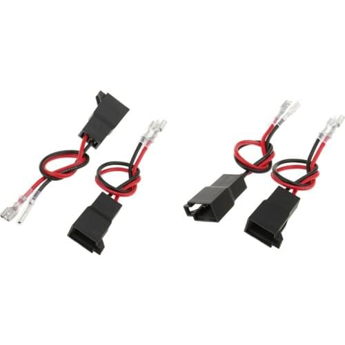 4 Packs Car Audio Speaker Wire Harness Connector for VW for AUDI for for Nissan