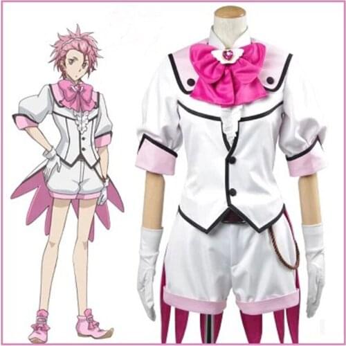 Binan Koukou Chikyuu Bouei Bu Love! Battle Lover Vesta Cosplay Costume Halloween Costumes for kids anime clothes suits