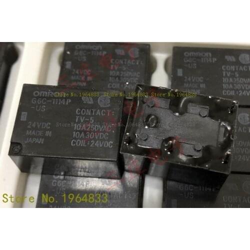 4 10A G6C-1114P-US 24VDC