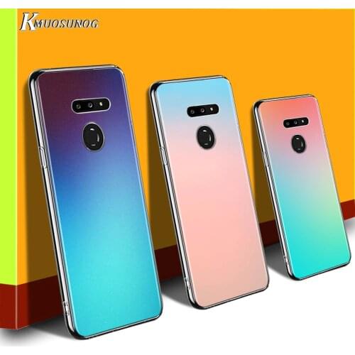 Gradient Color for LG W20 W10 V50S V50 V40 V30 K50S K40S K30 K20 Q60 Q8 Q7 Q6 G8 G7 G6 ThinQ Phone Case