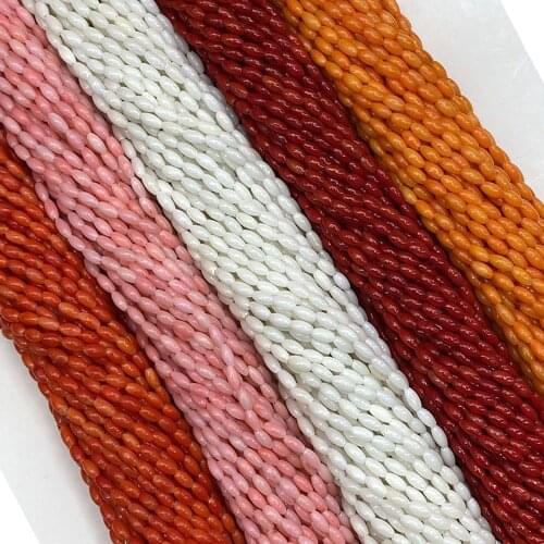 Artificial Coral Beads Can Be Designed and Made Beaded Necklaces Handmade Charm Jewelry Creation Necklace Accessories Wholesale