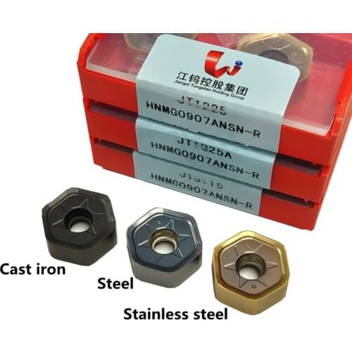 JXTC HNMG0907ANSN-R JT1225 / HNMG0907ANSN-R JT1025A / HNMG0907ANSN-R JT3115 CNC carbide inserts 10PCS/BOX